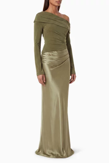 Elaine Gown in Satin