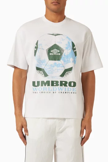 x Umbro World Game T-shirt in Cotton