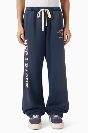 League Baggy-fit Sweatpants in Fleece