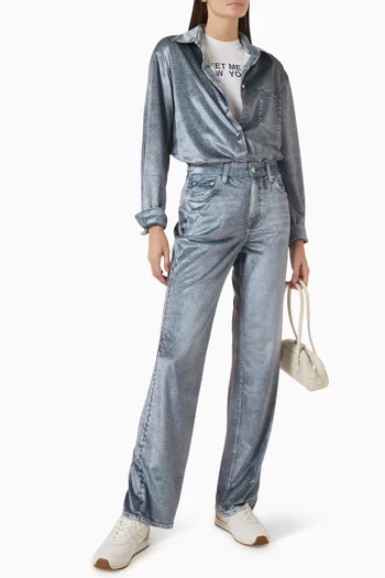 Miramar Connie Shirt in Velvet