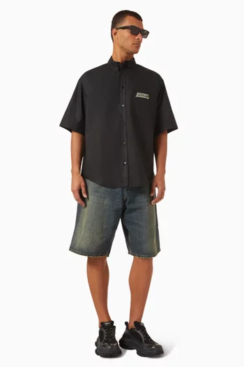 Bermuda Shorts in Denim