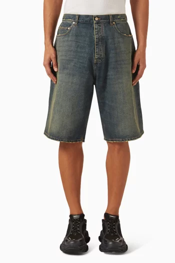 Bermuda Shorts in Denim