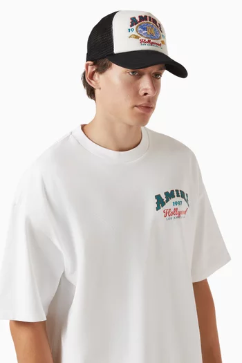 Wave Foam Trucker Hat in Mesh
