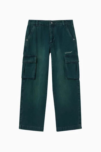 Stitch Diag Cargo Pants