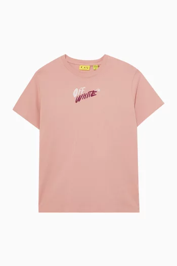 Arrow Writings T-Shirt in Cotton
