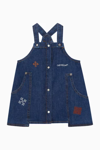 Bookish Arrow Denim Dress