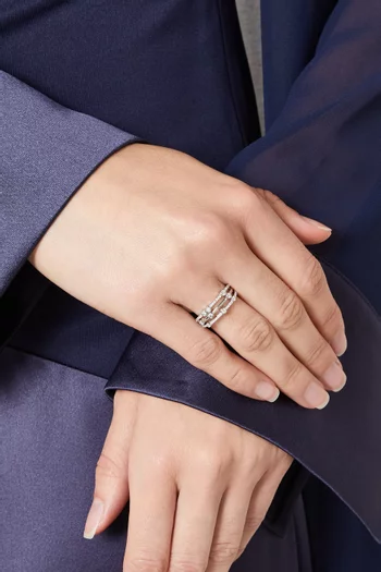 Diamond Ring in 14kt White Gold