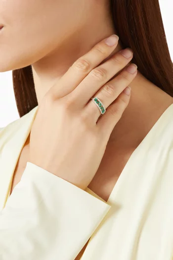 Stones Diamond Ring in 14kt White Gold