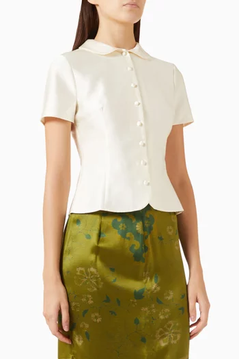 Haley-Kate Collared Top