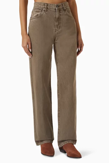 Val 90s Straight-leg Jeans in Denim