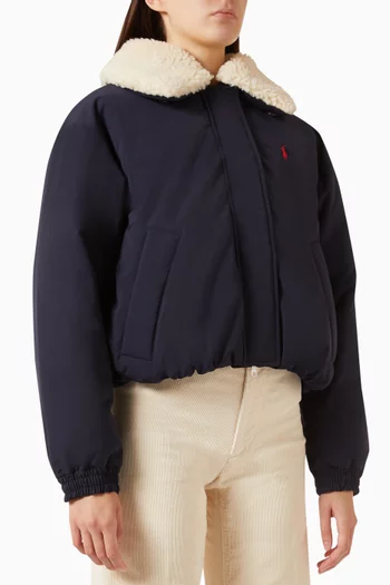 Quilted Woven Jacket