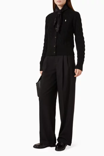 Wide-leg Pants