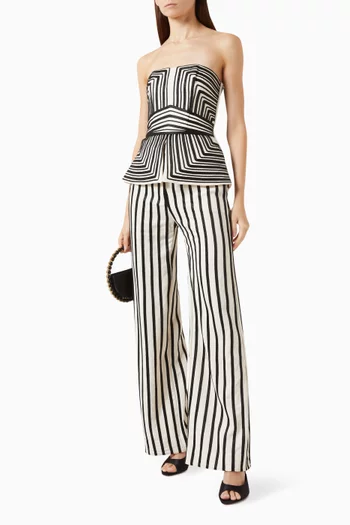 Lo Harias Embroidered Pants