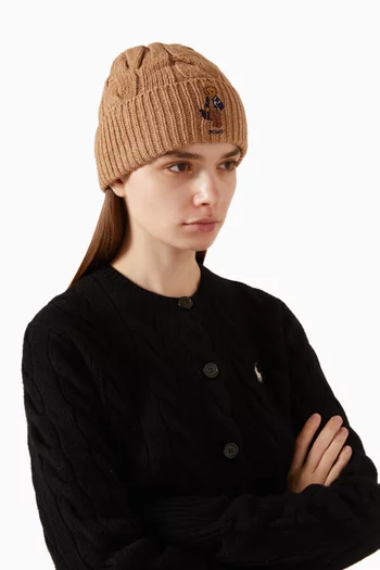Beanie Hat in Wool Blend