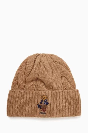 Beanie Hat in Wool Blend