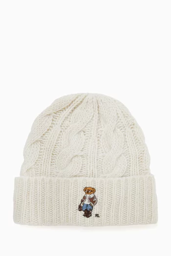 Beanie Hat in Wool Blend