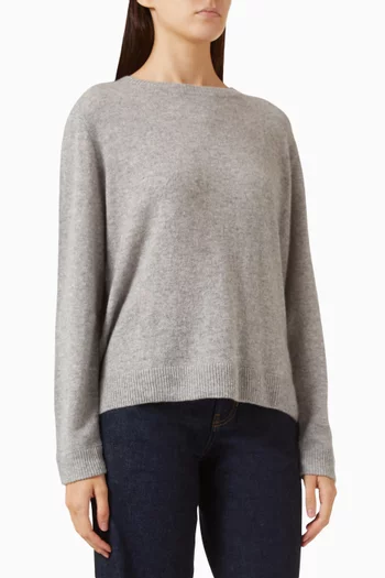 Boyfriend Sweater in Cashmere