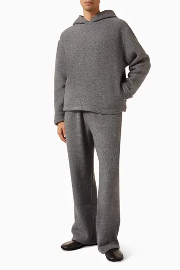 Relaxed Hoodie in Wool
