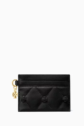 Bunny Knot Card Case in Nappa Leather