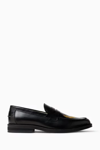Wilde DR4 Penny Loafers in Leather