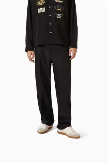 Plus Duke Midnight Chateau Sneakers in Leather & Suede