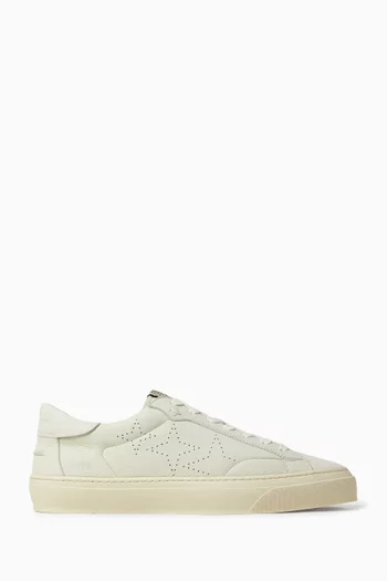 Plus Court Sneakers in Nubuck Leather