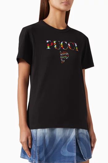 Logo T-shirt in Cotton