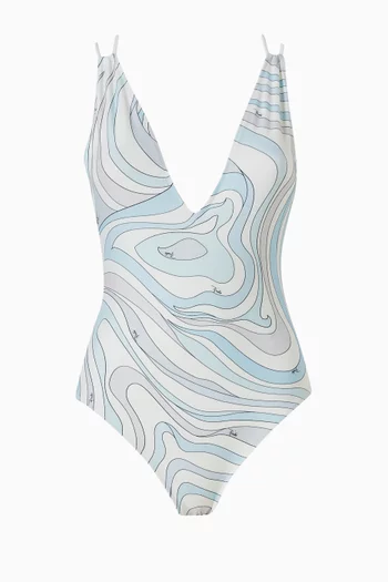 Open-back One-piece Swimsuit