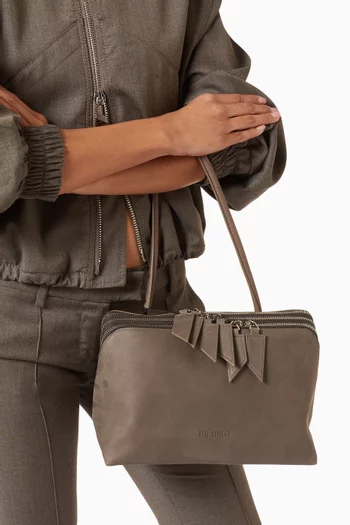 L`Altra Di Milano Shoulder Bag in Nubuck Leather