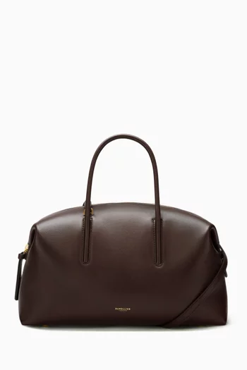 Medium Stockholm Tote Bag in Grain Leather