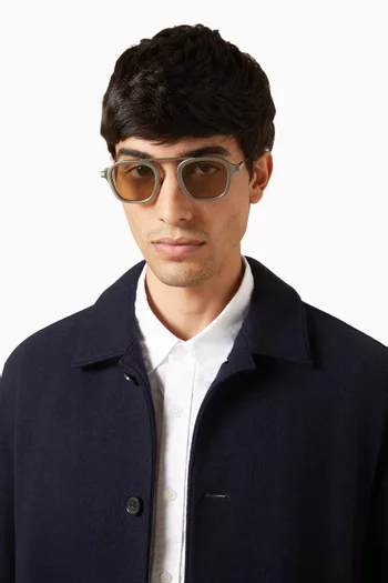 Orizzonte I Sunglasses in Titanium