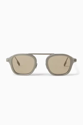 Orizzonte I Sunglasses in Titanium