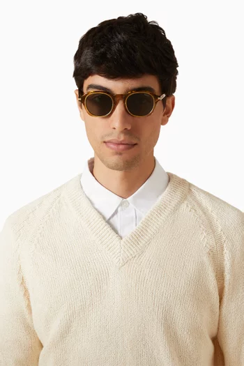 Sunglasses in Acetate & Titanium