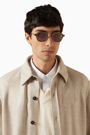 Orizzonte I Sunglasses in Titanium