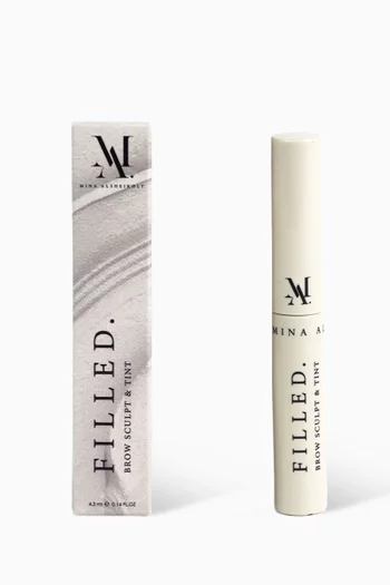 Medium Brown Filled Brow Sculpt & Tint, 4.3ml