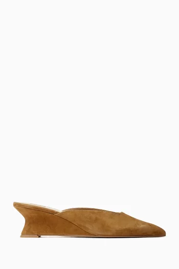 Camy Mules in Suede