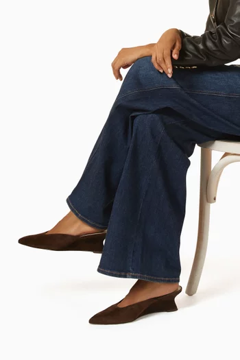 Camy Mules in Suede