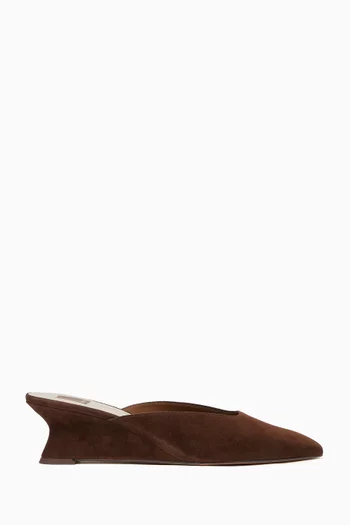 Camy Mules in Suede