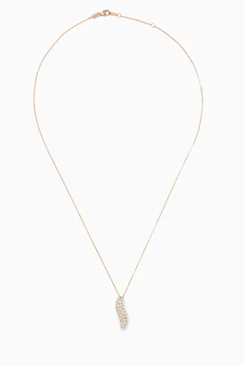 Scala Diamond Necklace in 18kt Rose Gold