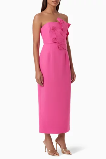 Laurentia Column Midi Dress