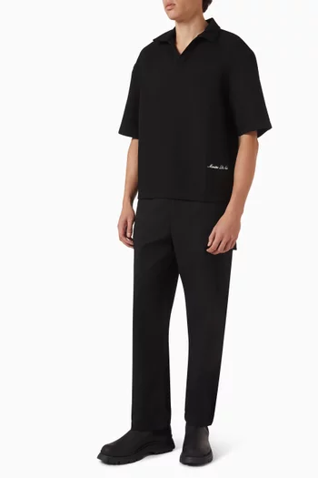 Jossin Boxy Signature Polo Shirt