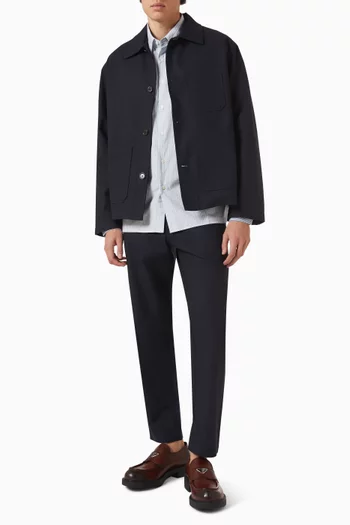 Station Mix Striped Shirt in Cotton