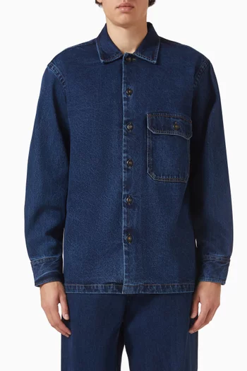 Fatigue Shirt in Denim