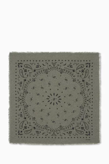 Hachiko Bandana Scarf in Cashmere