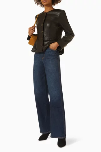 Taylor Wide-leg Jeans in Denim