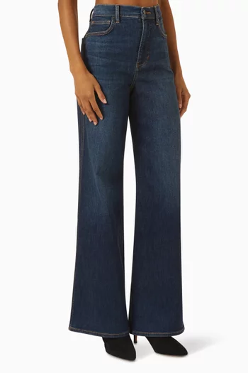 Taylor Wide-leg Jeans in Denim