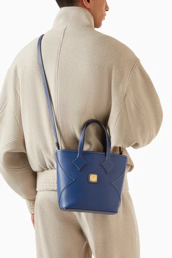 Dia Shopper Bag in Nappa Leather