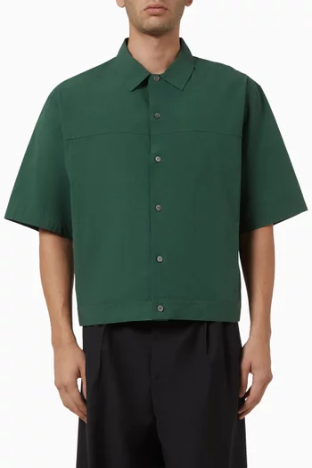 Utility Shirt in Cotton Poplin