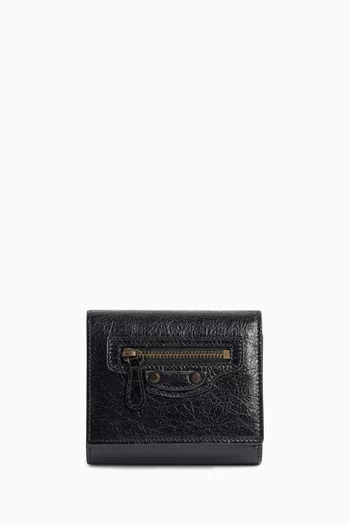 Le City Trifold Wallet in Arena Lambskin