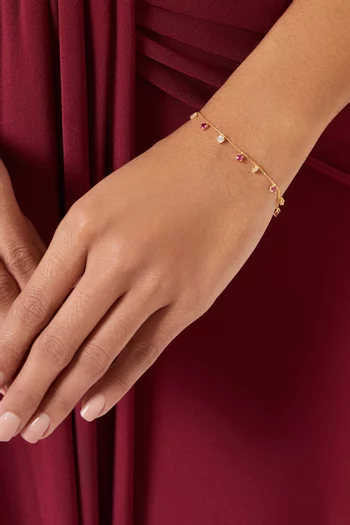 Starlight Charm Bracelet in 18kt Gold
